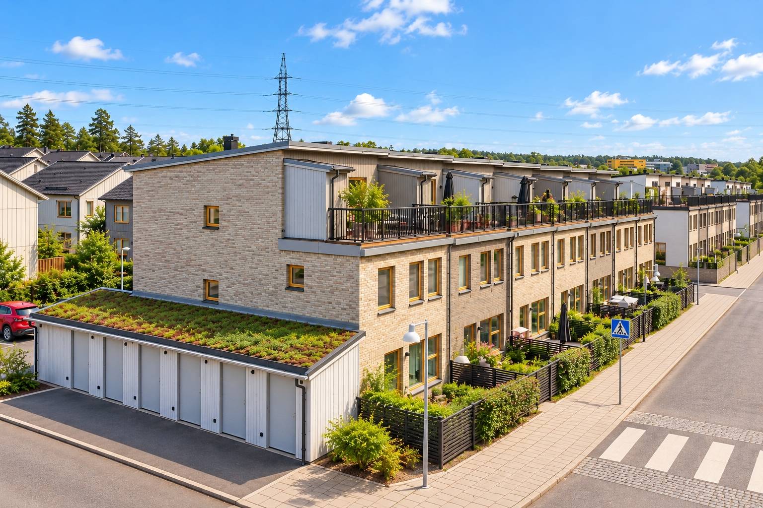 7 rum radhus på Gunnarbovägen 92 Järvastaden, Solna kommun - bild 1