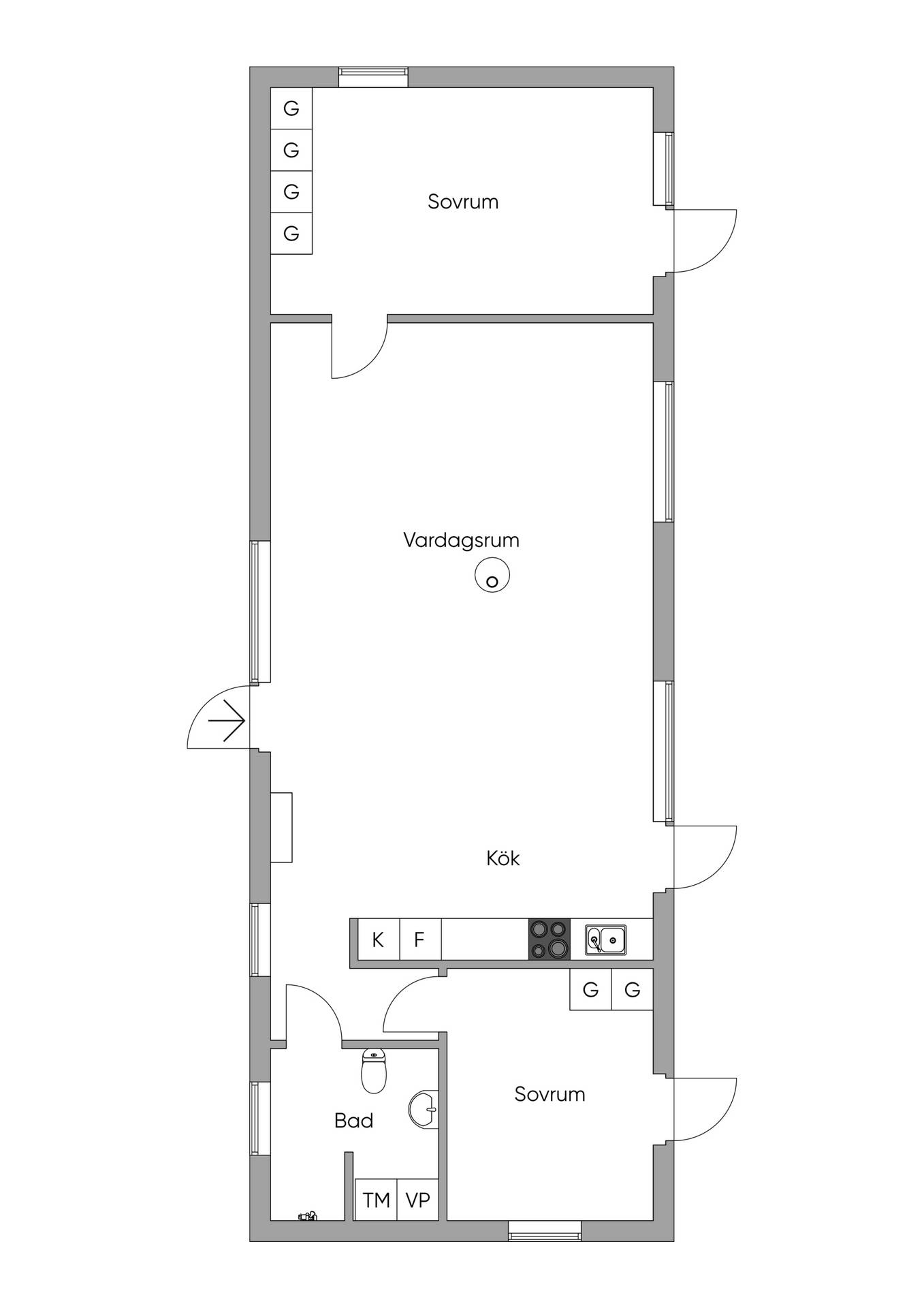 3 rum Villa på Västerhejde Nunnesiken 529A Västerhejde Gotlands kommun - bild 57