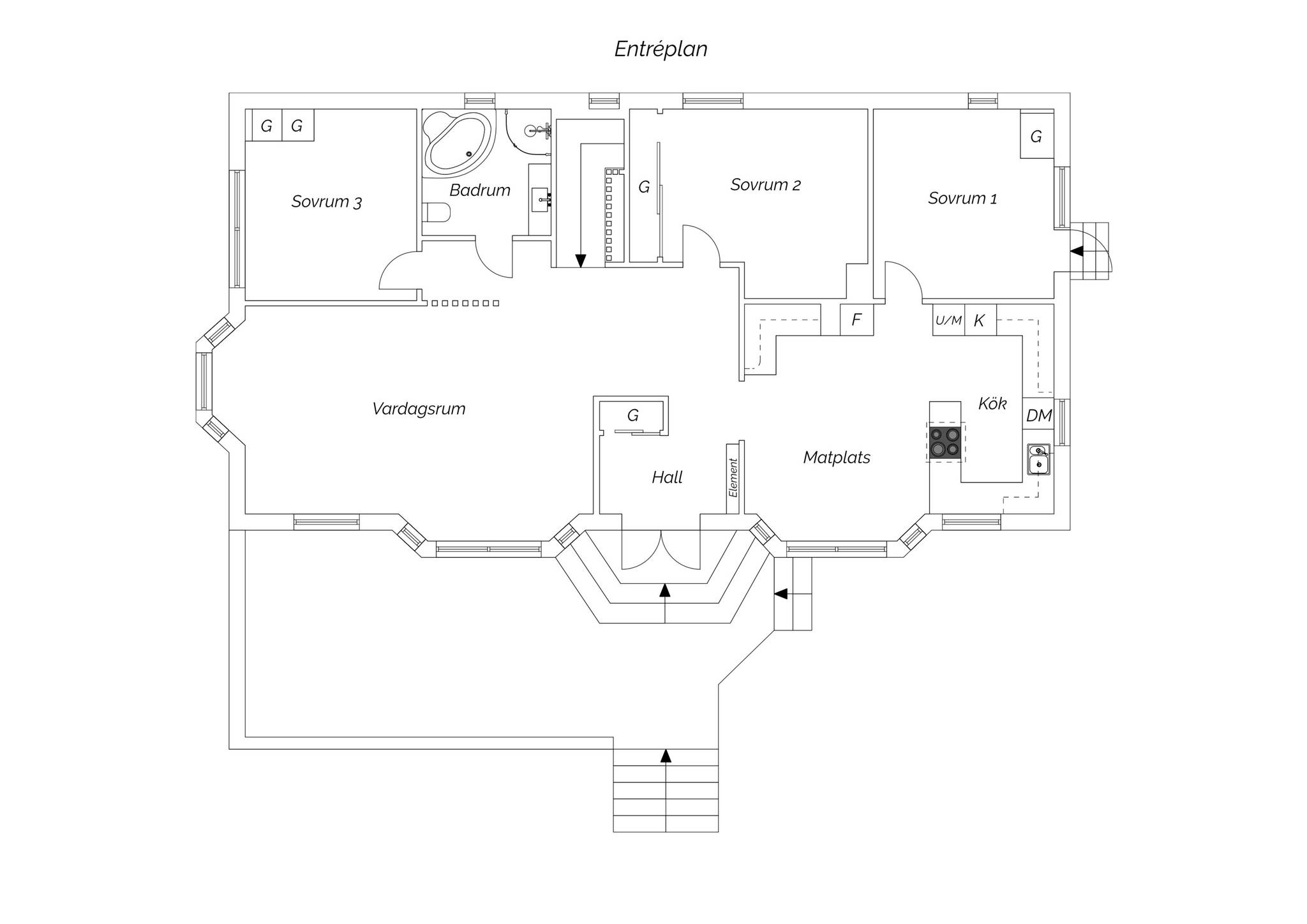 6 rum Villa på Sävsångarvägen 37 Älta - Kolarängen Nacka kommun - bild 36