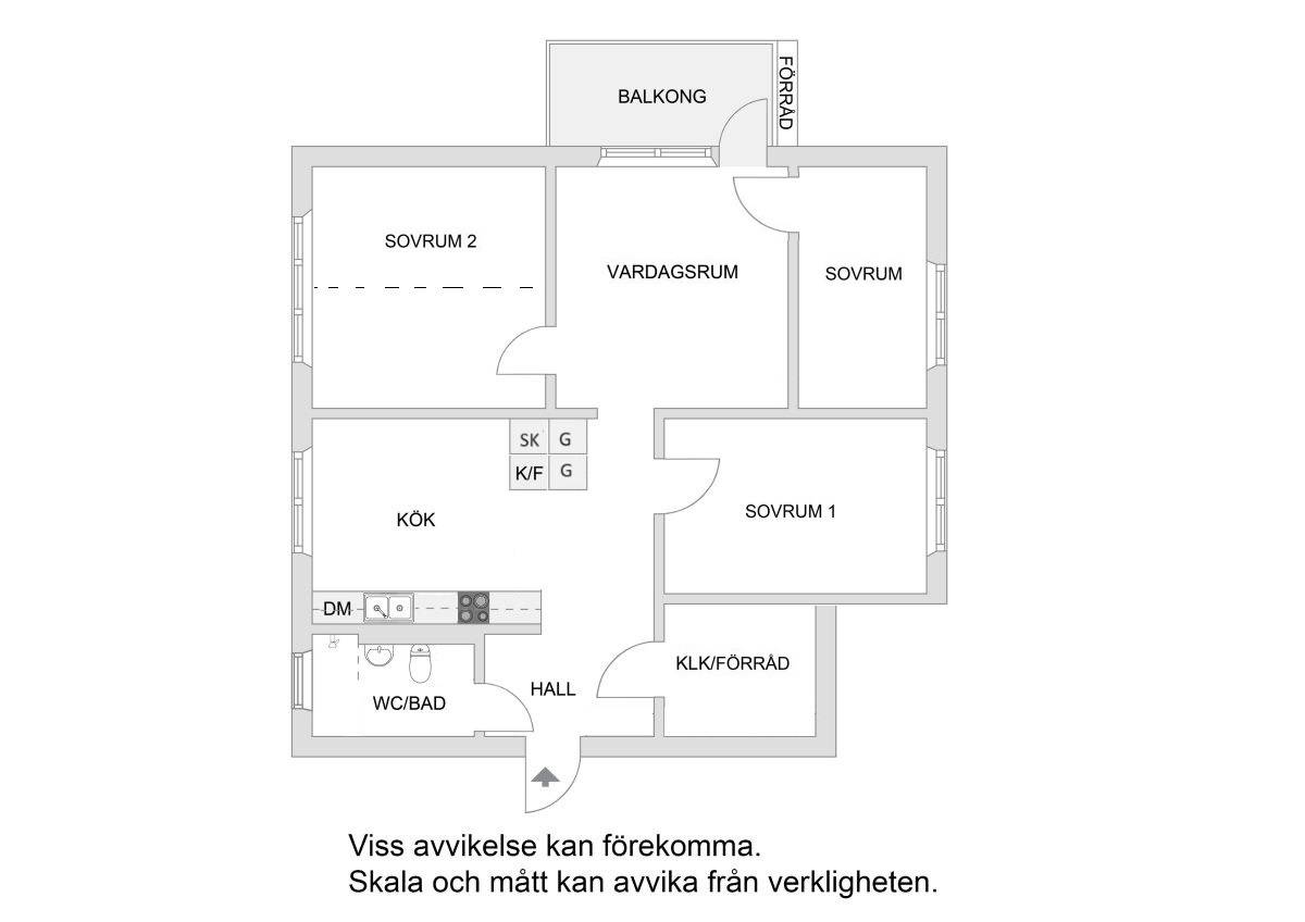 3 rum Lägenhet på Helsingörsgatan 38 Kista Stockholms kommun - bild 21