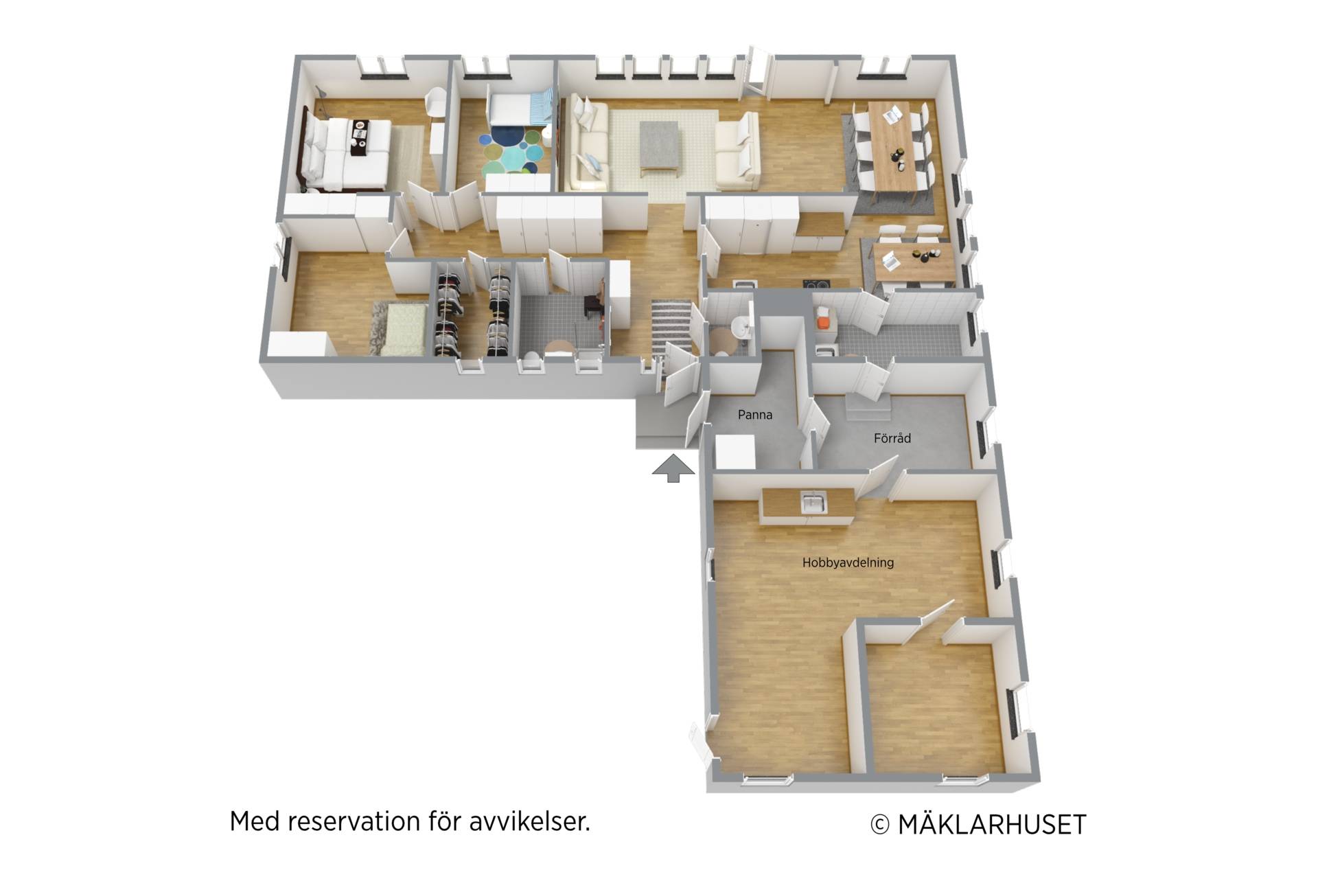 4 rum Villa på Brudvägen 11 Långviken Hudiksvalls kommun - bild 26