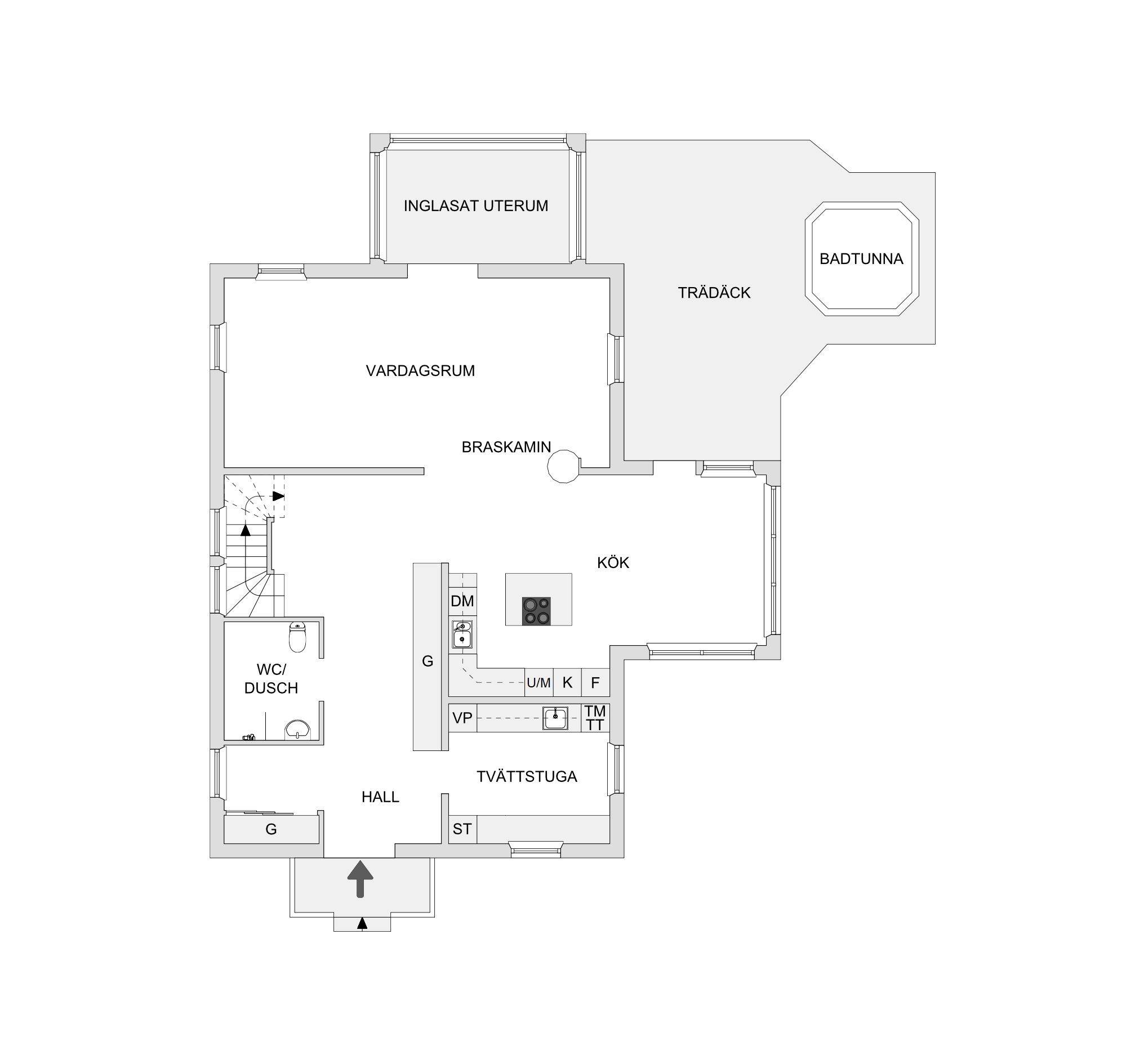 8 rum Villa på Verkstadsvägen 137 Motala Verkstadsområdet Motala kommun - bild 56