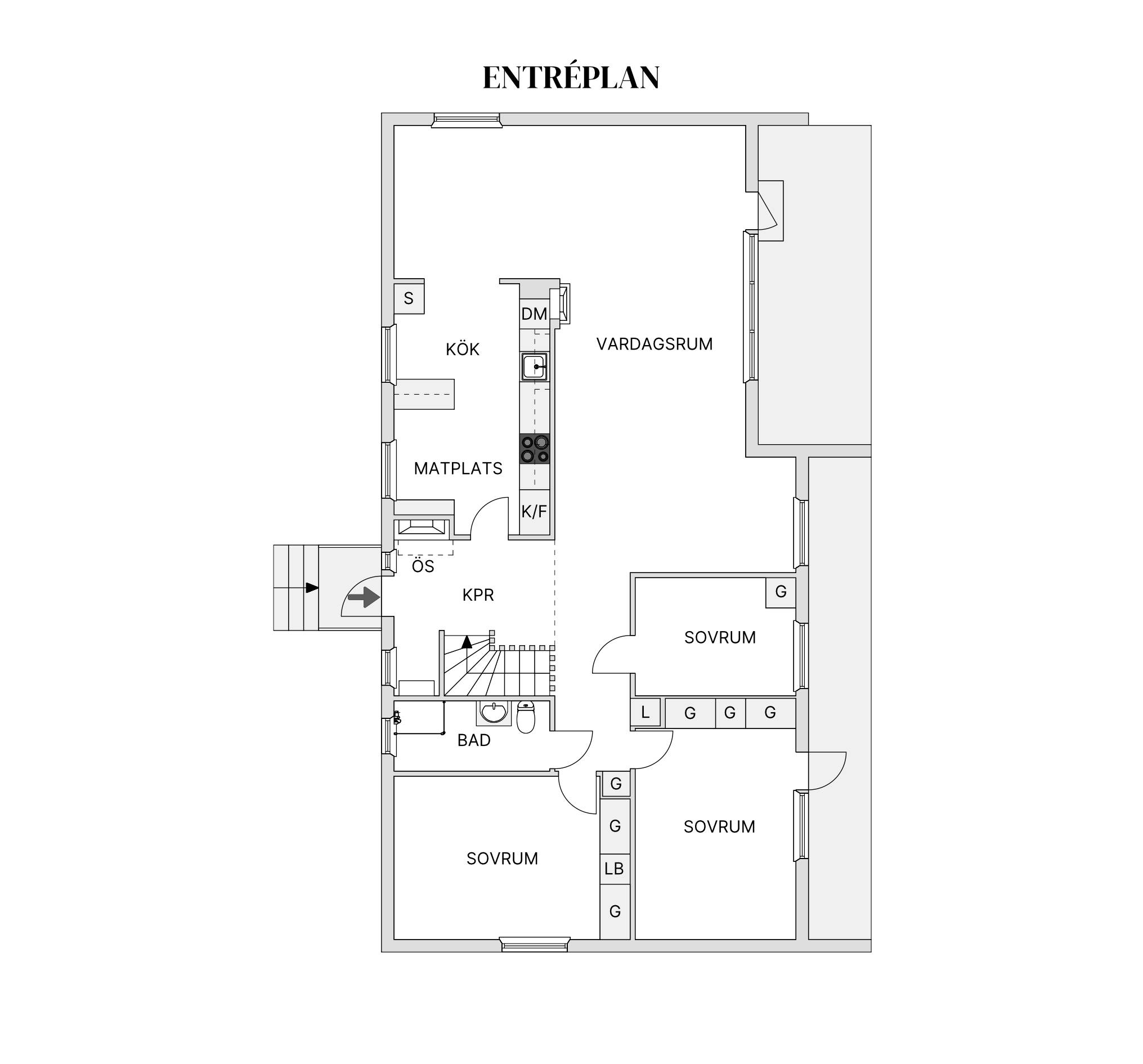 4 rum Villa på Badvägen 8 Gammelstad Luleå kommun - bild 26