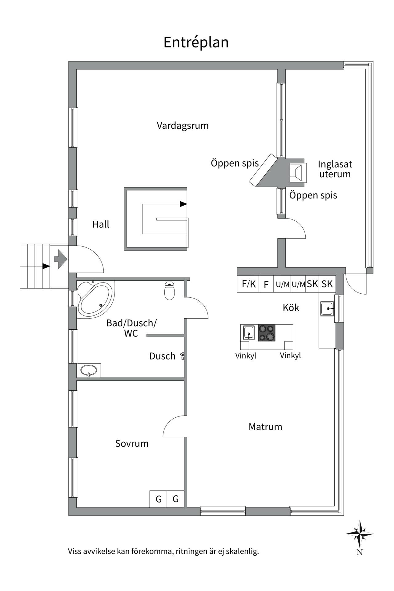 5 rum Villa på Falkvägen 2 Bergsbrunna Uppsala kommun - bild 72
