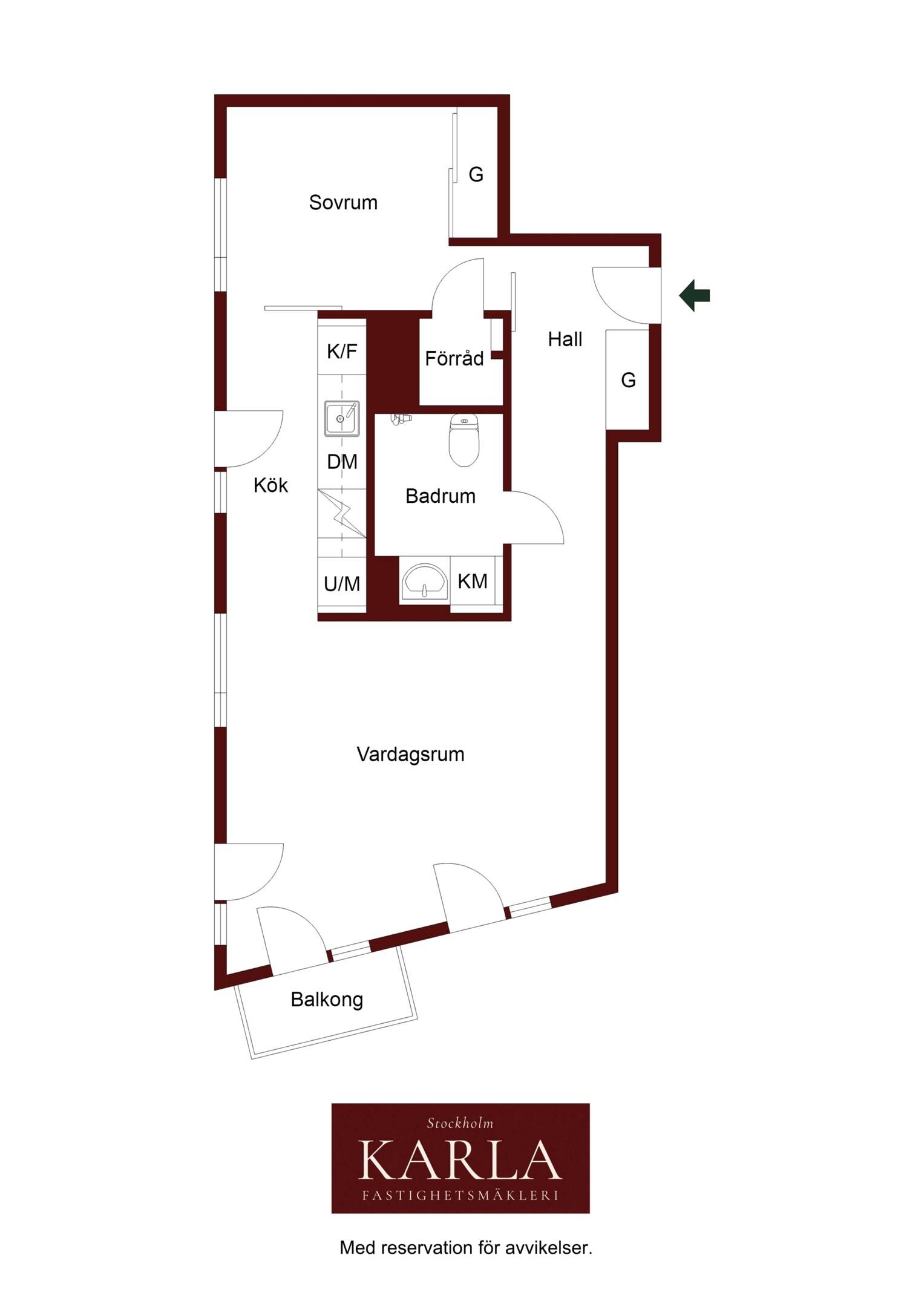 2 rum Lägenhet på Gävlegatan 32 Vasastan - Hagastaden Stockholms kommun - bild 23