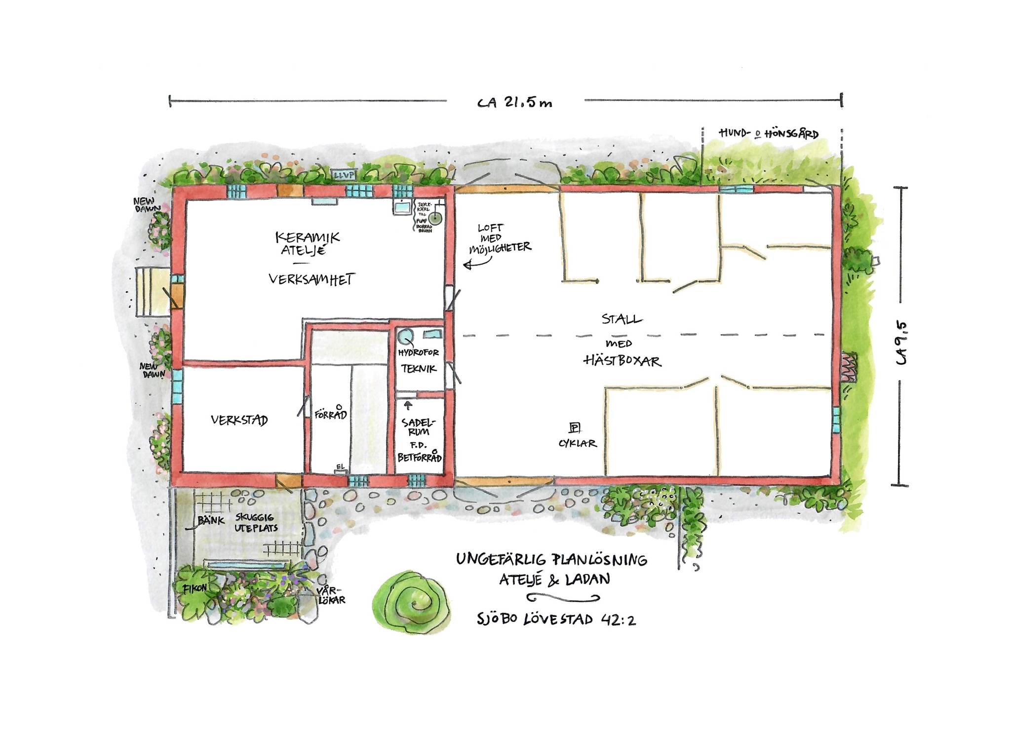 6 rum Villa på Holmavägen 94 Lövestad kyrkby Sjöbo kommun - bild 63
