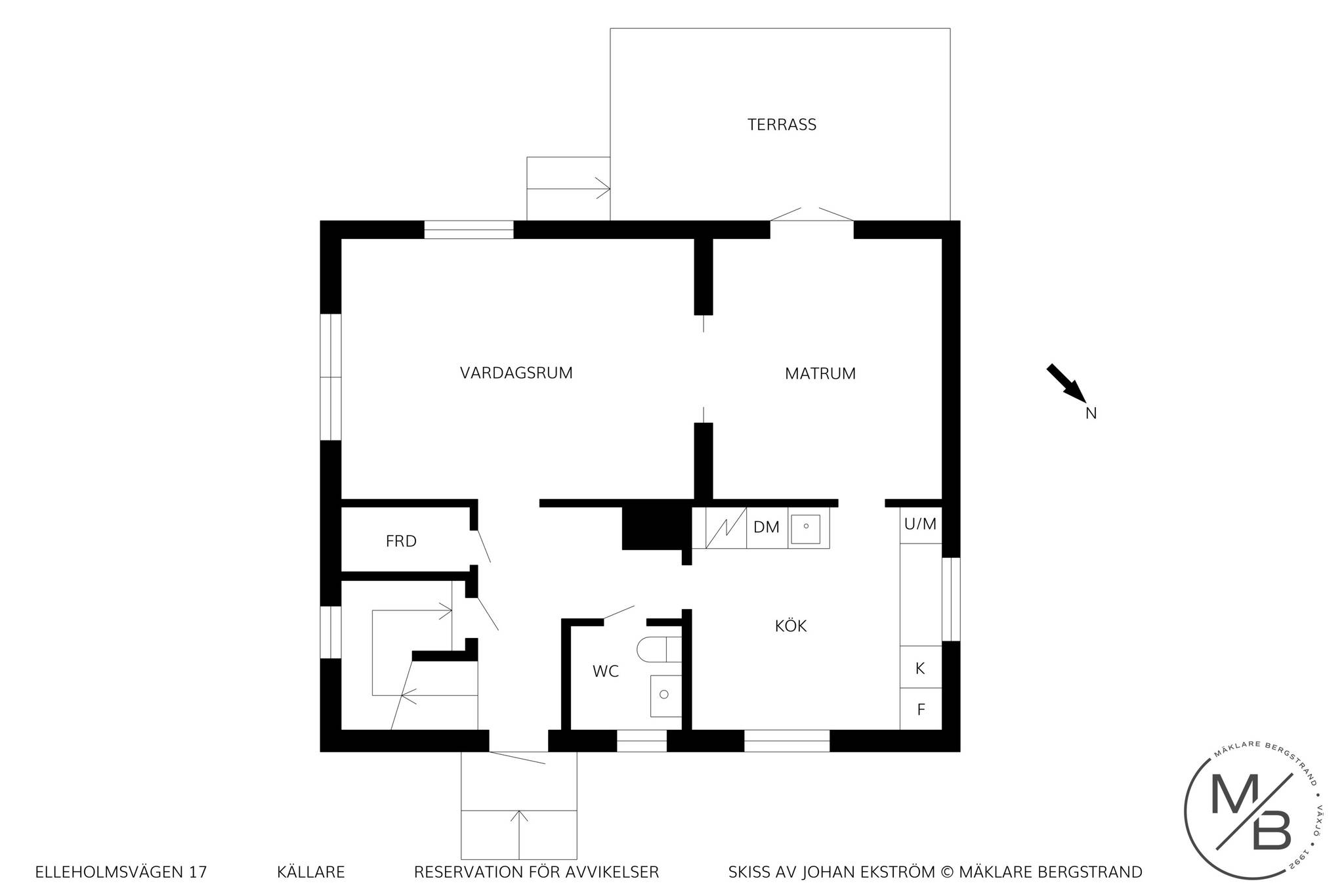 5 rum Villa på Elleholmsvägen 17 Norr Växjö kommun - bild 33