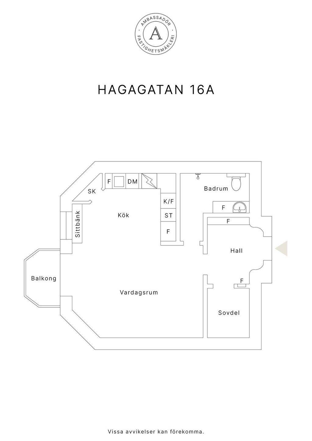 1 rum Lägenhet på Hagagatan 16A Odenplan Stockholms kommun - bild 26