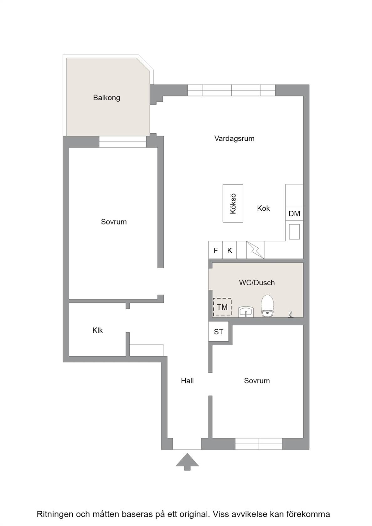 3 rum Lägenhet på Norra Skeppargatan 28 B Centralt Norr Gävle kommun - bild 19