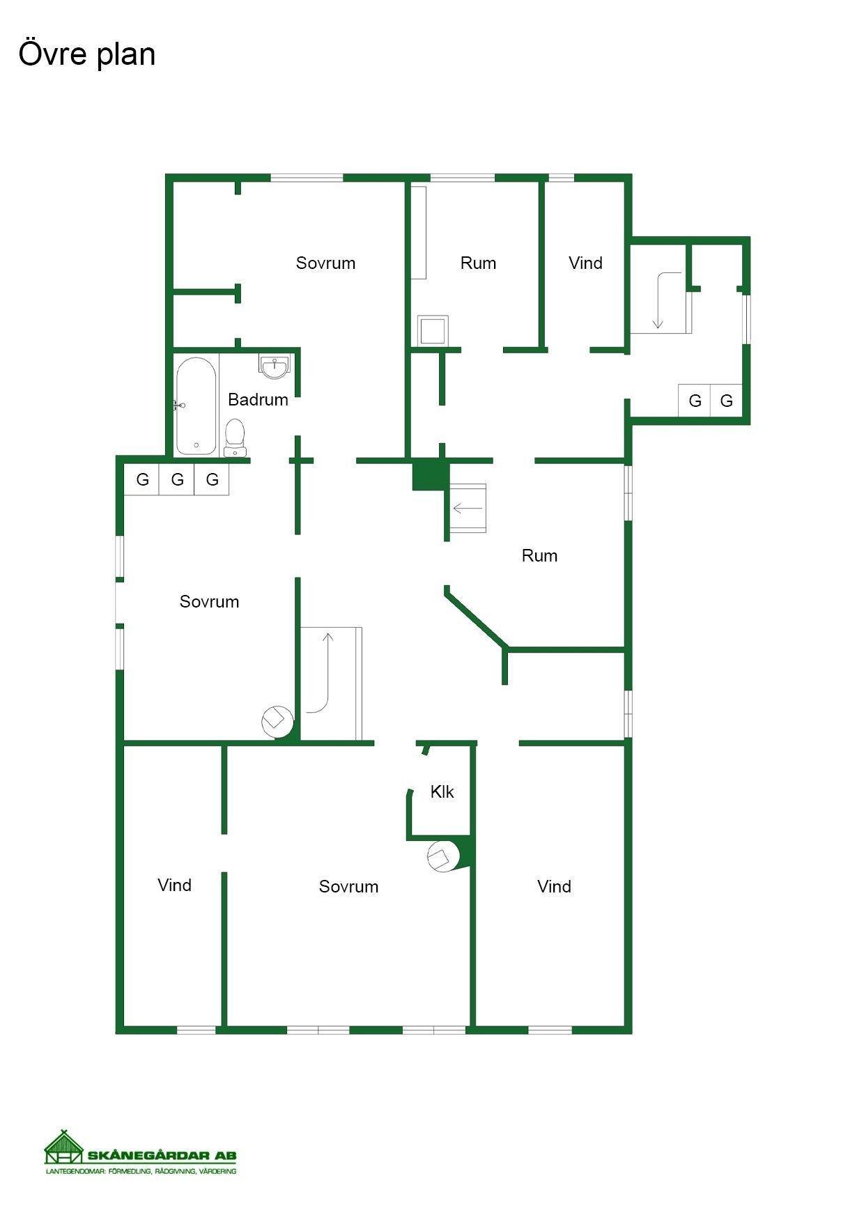 217 m² Gård med jordbruk på Gustavstorpsvägen 30-30 Buskelund Karlshamns kommun - bild 42