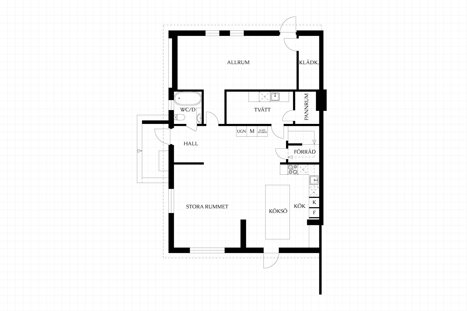 4 rum Parhus på Rigavägen 8A Ella Gård Täby kommun - bild 45