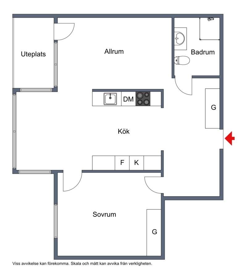 2 rum Lägenhet på Kvarngatan 7A Centrum Älmhults kommun - bild 17