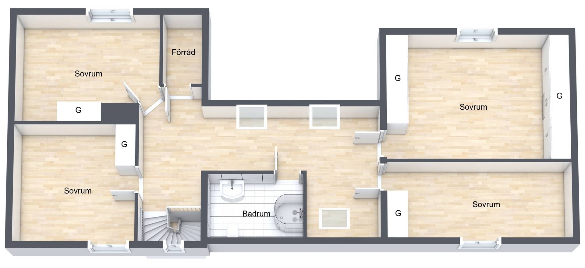 6 rum Villa på Göktytevägen 2 Sunnersta Uppsala kommun - bild 56