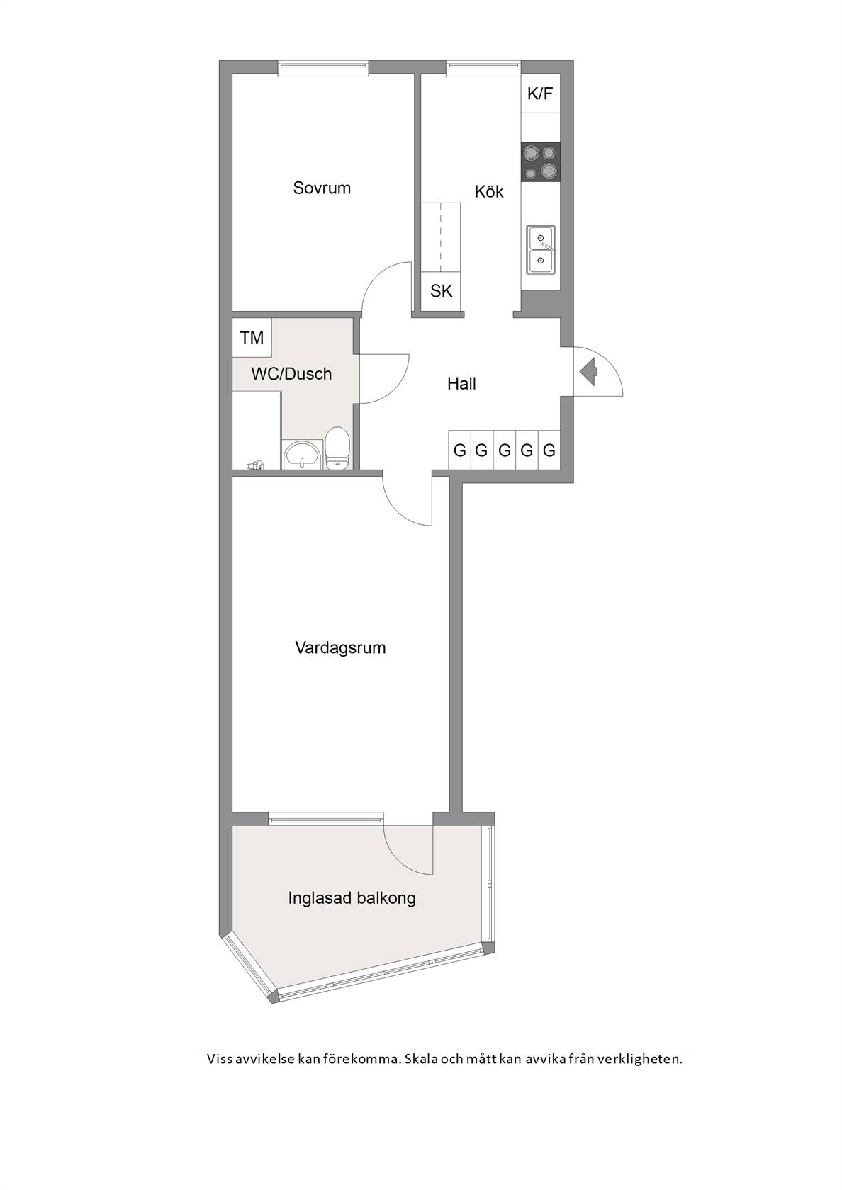 2 rum Lägenhet på Österled 5B Äsperöd Uddevalla kommun - bild 17