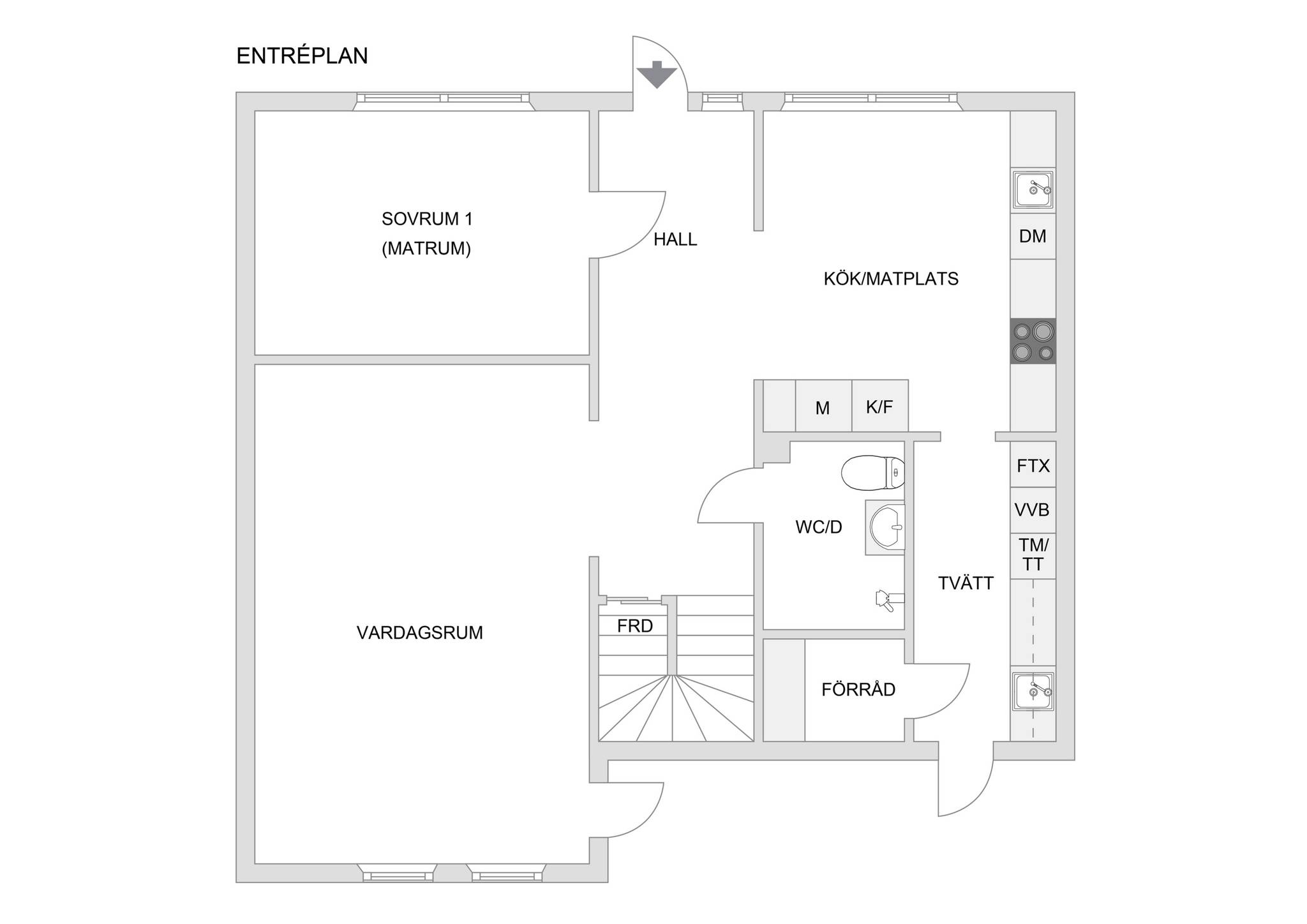 4 rum Parhus på Hasselnötsvägen 14 Viksjö Hummelmora Järfälla kommun - bild 27