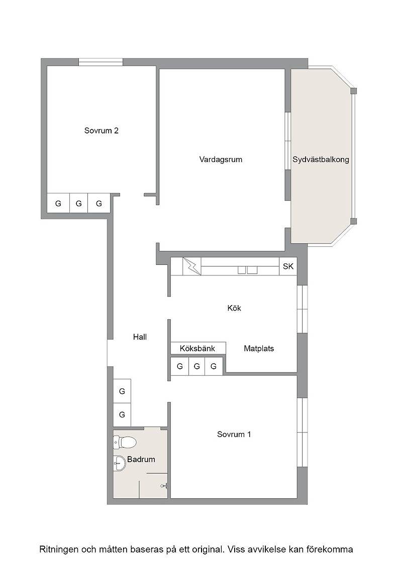 3 rum Lägenhet på Kortebovägen 36 Bankeryd Jönköpings kommun - bild 6