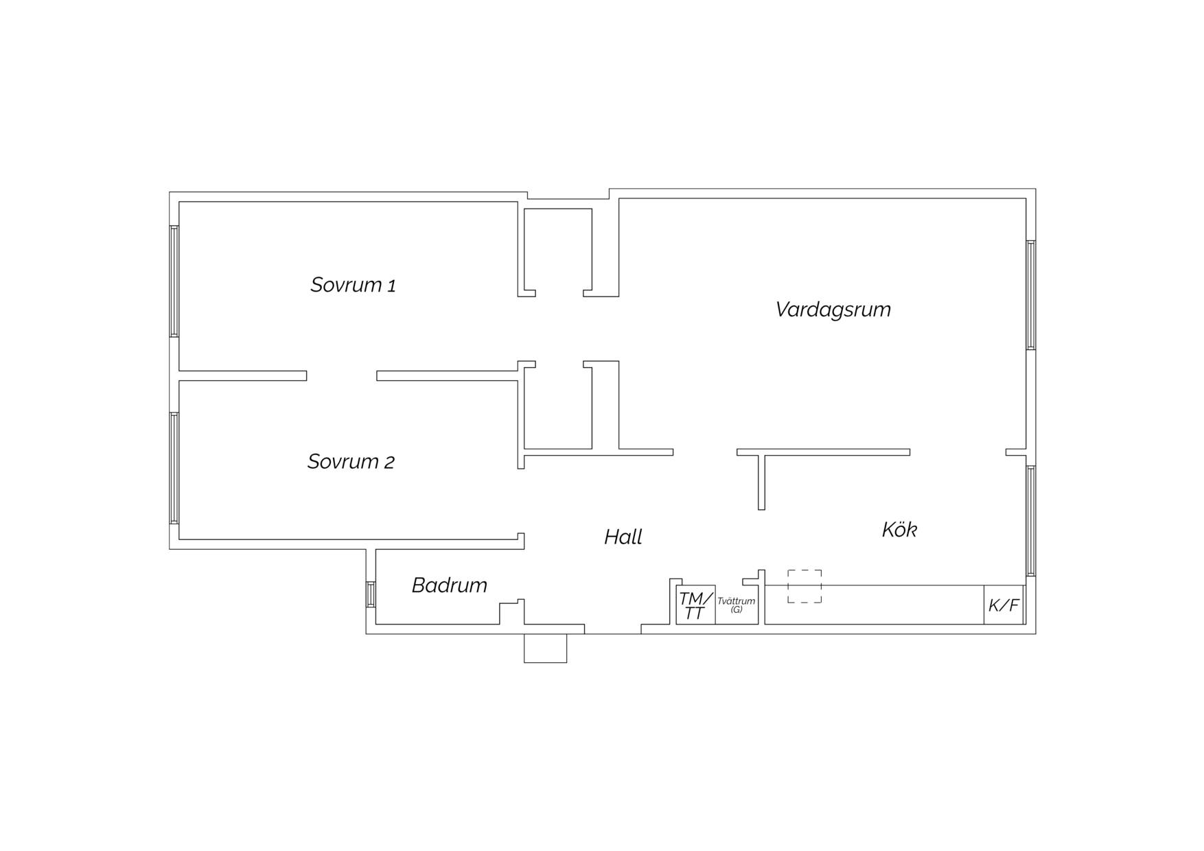 3 rum Lägenhet på Rödabergsgatan 12 Vasastan / Röda Bergen Stockholms kommun - bild 46