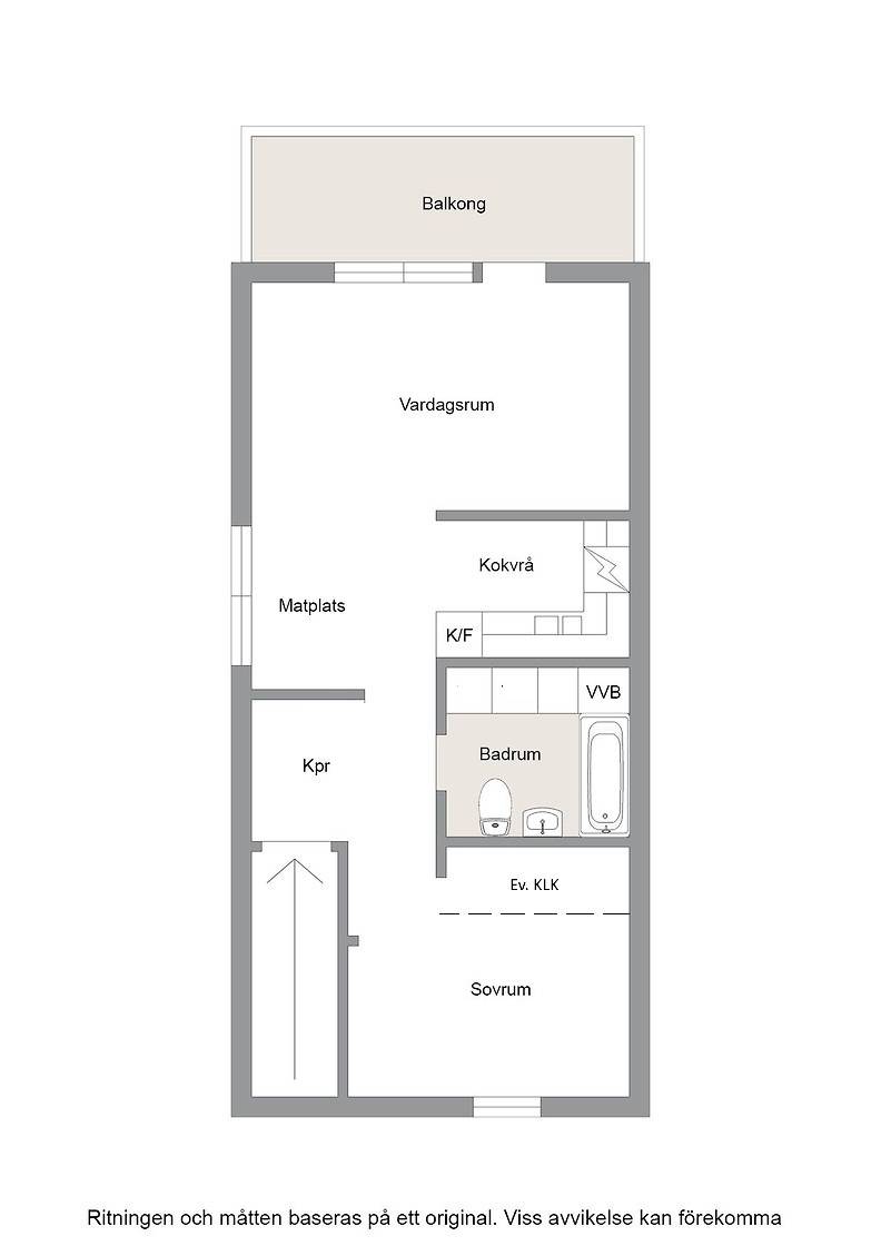 2 rum Lägenhet på Vänskapsgatan 19 Ursviken Skellefteå kommun - bild 17