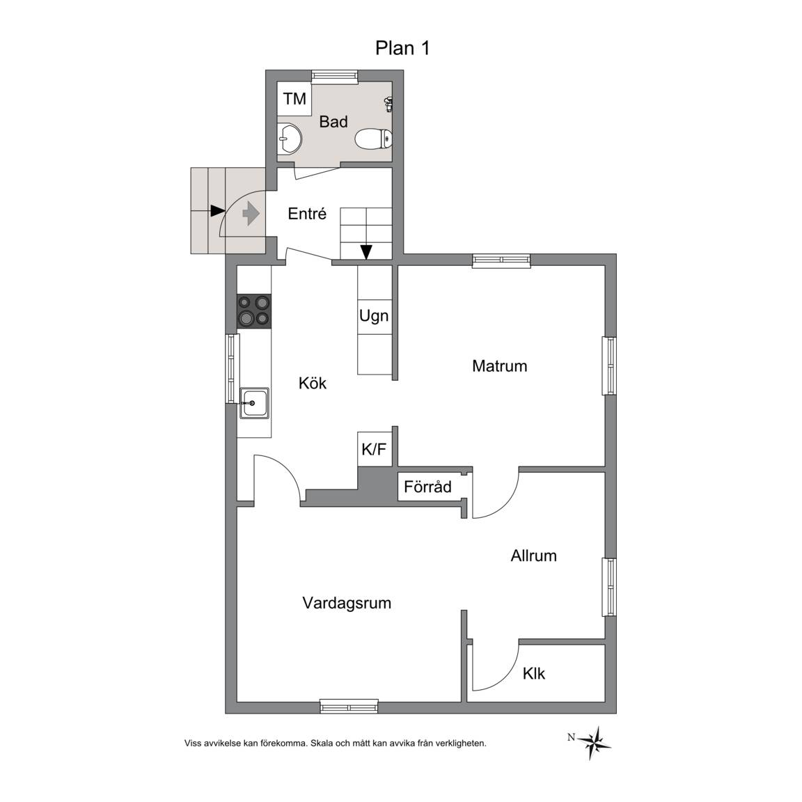 4 rum Villa på Torup 3117 Västra Torup Hässleholms kommun - bild 17
