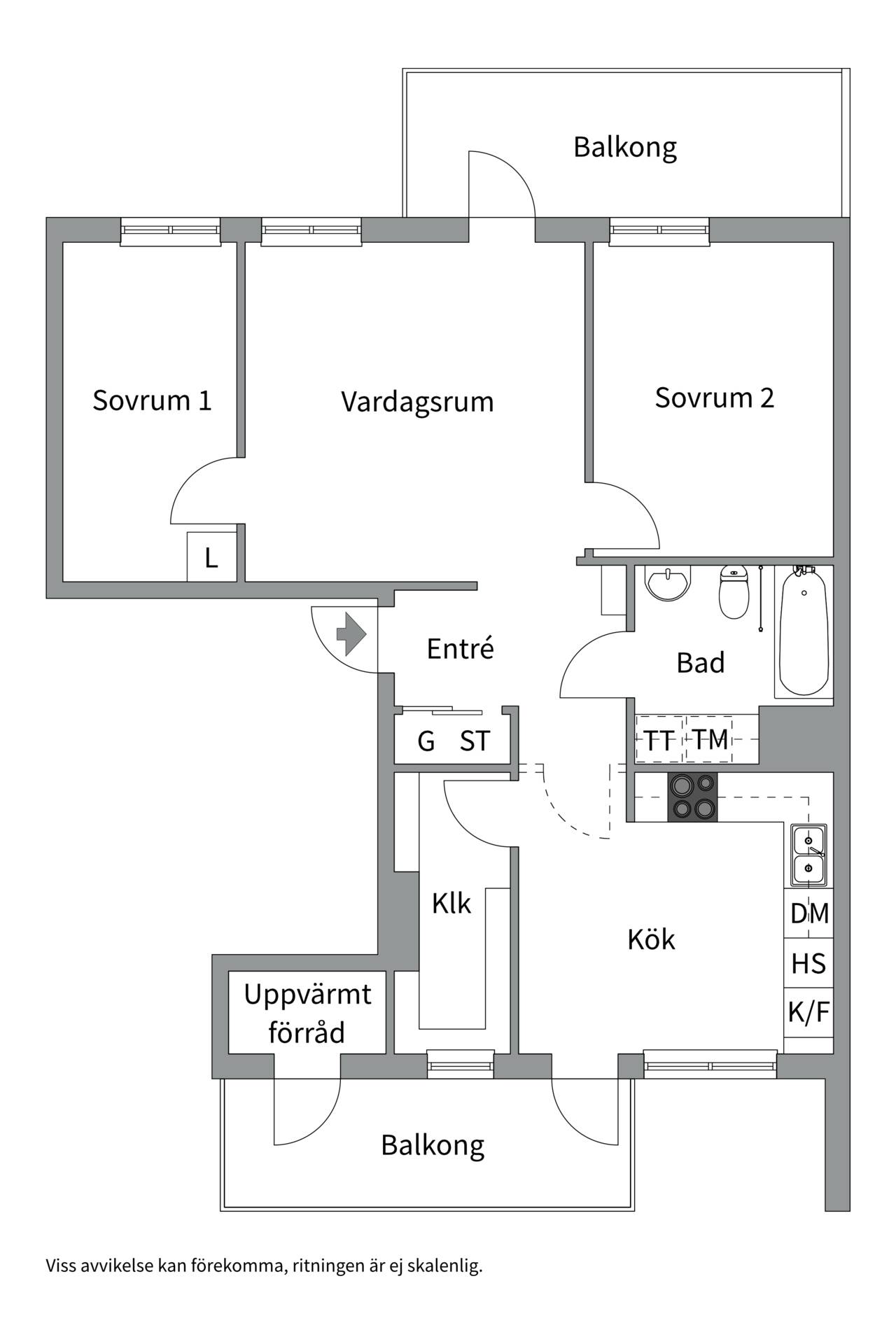 3 rum Lägenhet på Ekfatsgatan 4, 6 tr Liljeholmen - Liljeholmskajen Stockholms kommun - bild 33