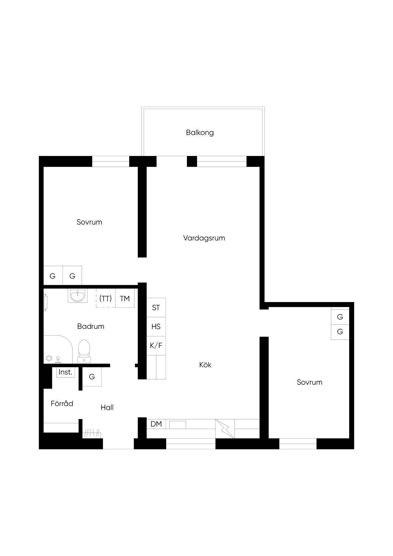 3 rum Lägenhet på Hälsinggårdsvägen 33F Hälsinggården Falu kommun - bild 23