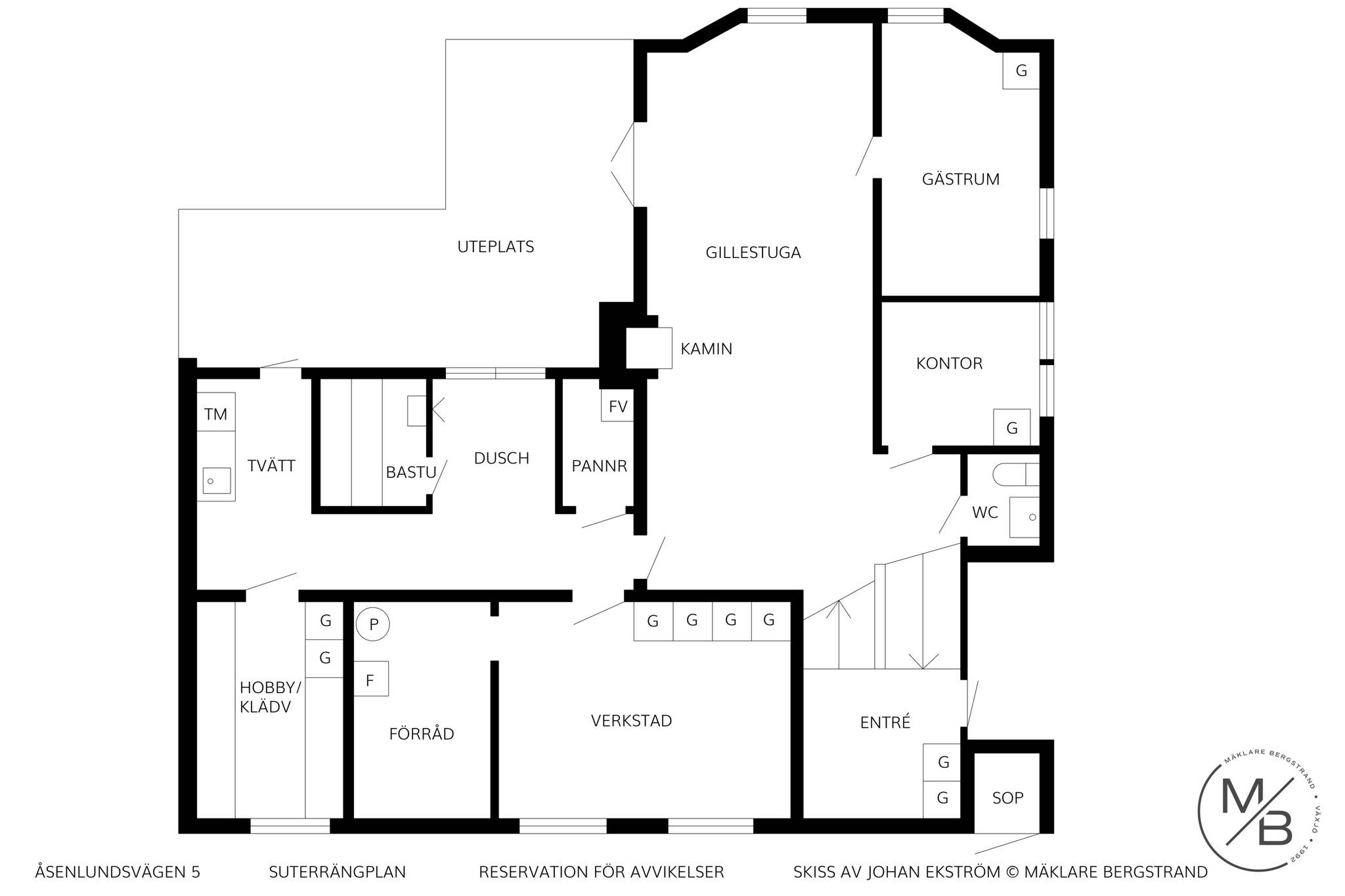 4 rum Villa på Åsenlundsvägen 5 Alvesta, Östra-Alvesta Alvesta kommun - bild 42