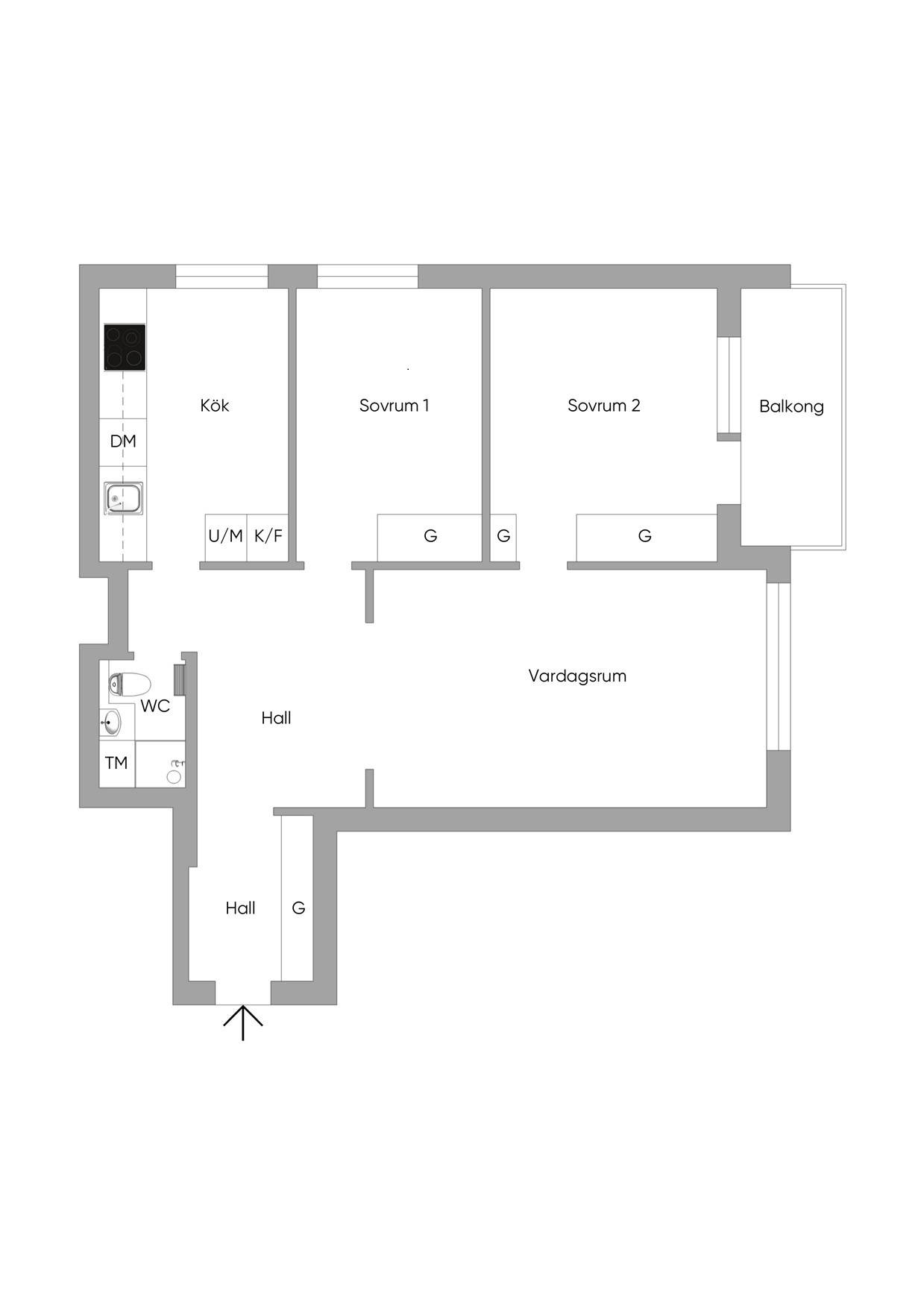 3 rum Lägenhet på Atlasvägen 39 Sickla Nacka kommun - bild 29