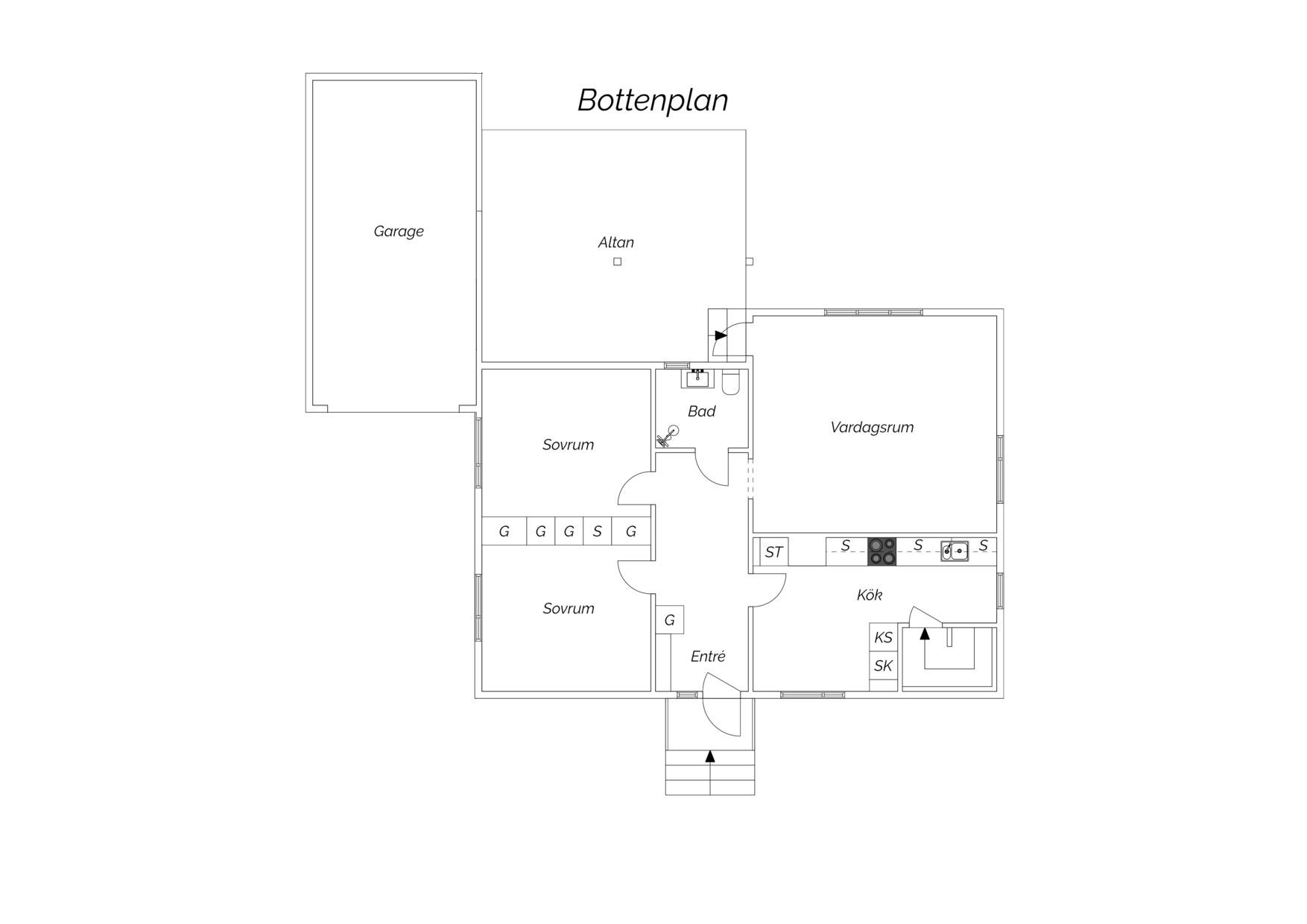 4 rum Villa på Fjällbrudsvägen 13 Rinkabyholm Kalmar kommun - bild 22
