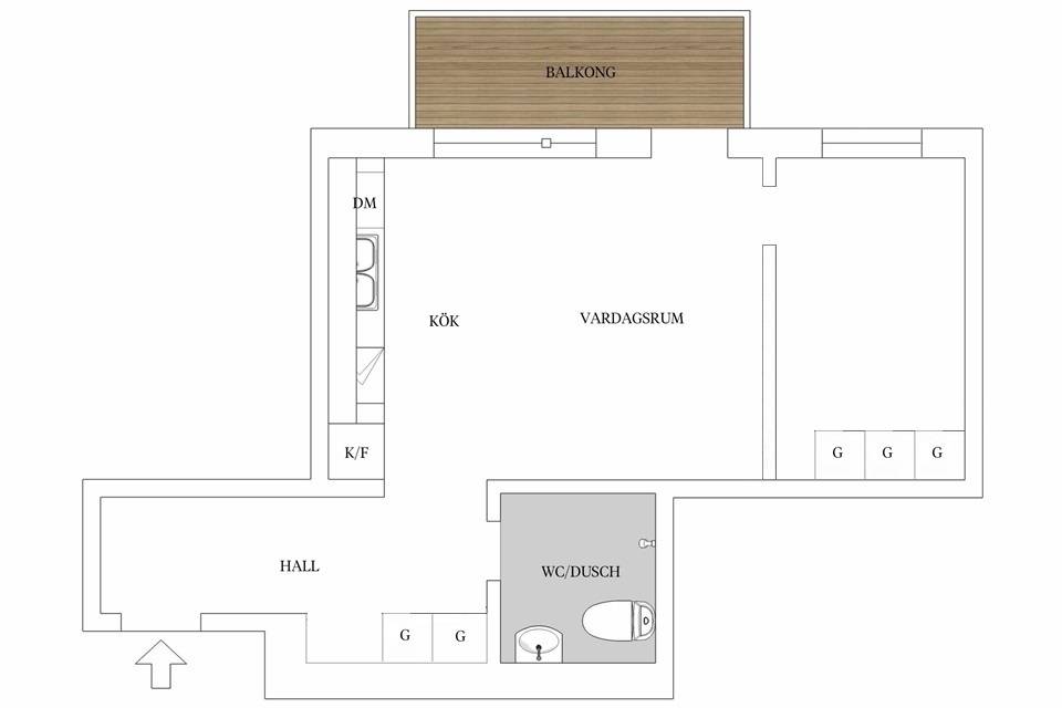 1 rum Lägenhet på Askängsbacken 48, vån 4/4 Bromma - Mariehäll Stockholms kommun - bild 17