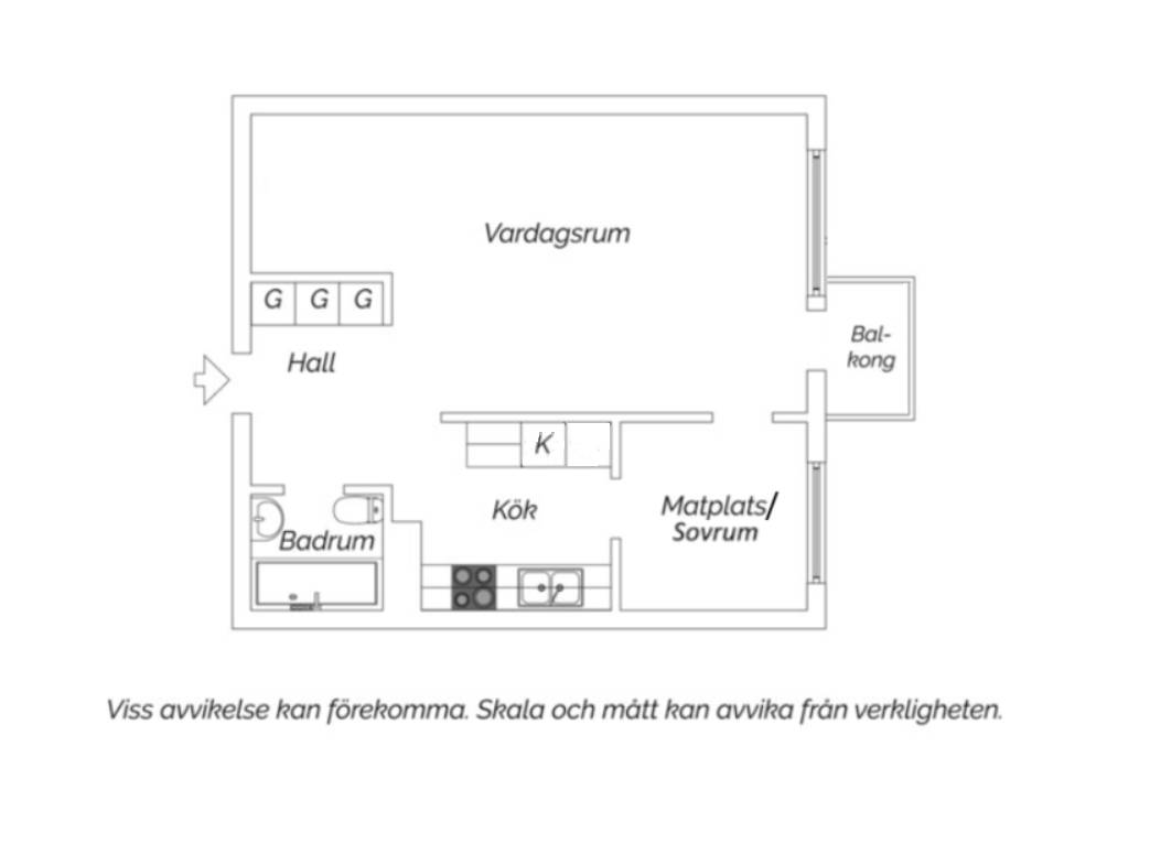 2 rum Lägenhet på Olof Palmes gata 12 Vasastan/Norrmalm Stockholms kommun - bild 18