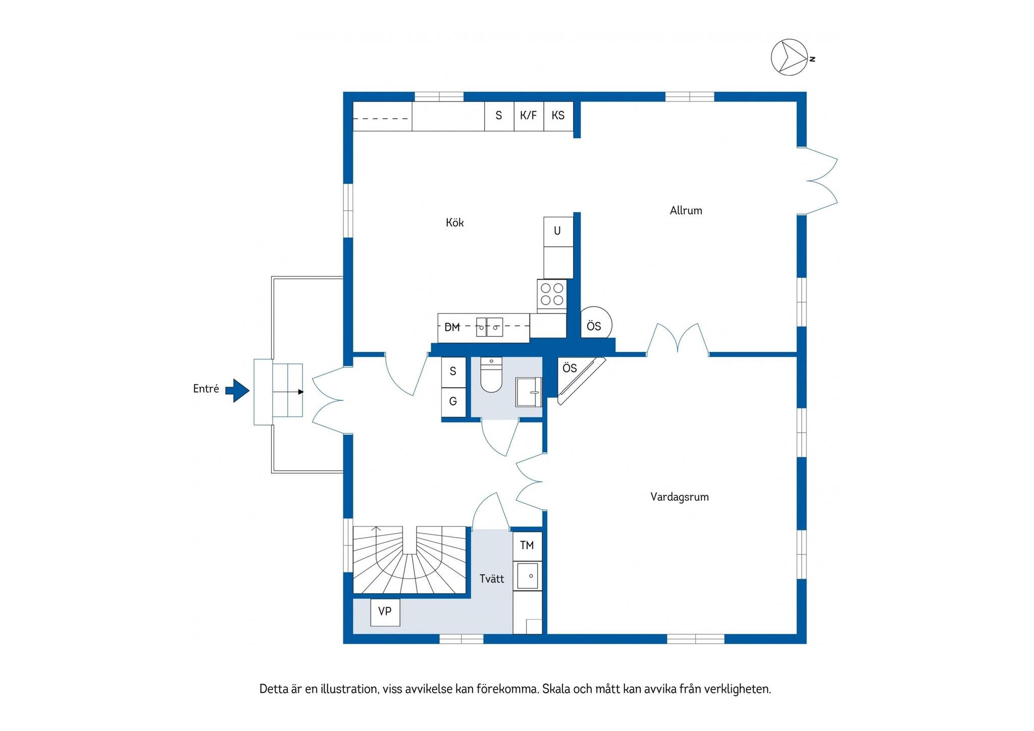 7 rum Villa på Påläng 136 Selånger Sundsvalls kommun - bild 61