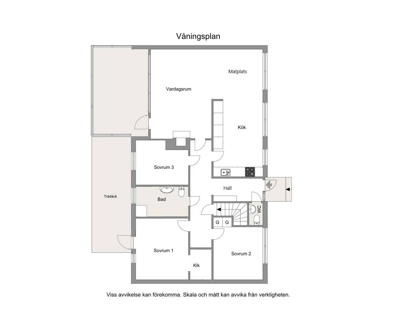 4 rum Villa på Skansgatan 9 Markaryd Markaryds kommun - bild 21