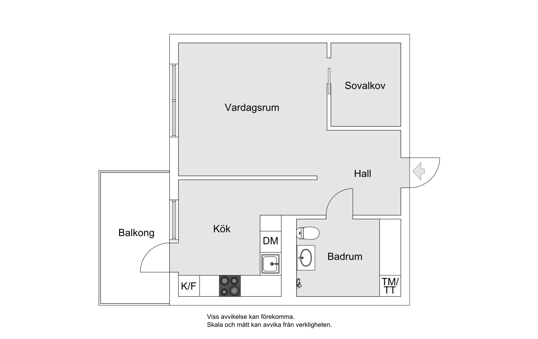 1.5 rum Lägenhet på Tuvvägen 23 Haninge Haninge kommun - bild 18