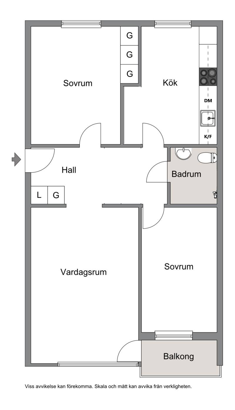 3 rum Lägenhet på Njurundagatan 6 Vällingby - Råcksta Trädgårdsstad Stockholms kommun - bild 19