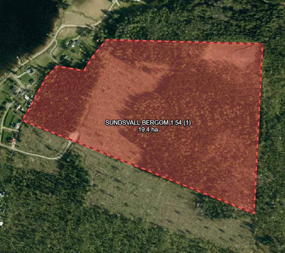Gård/skog på Sundsvall Bergom 1:54, del av Tuna Sundsvalls kommun - bild 5