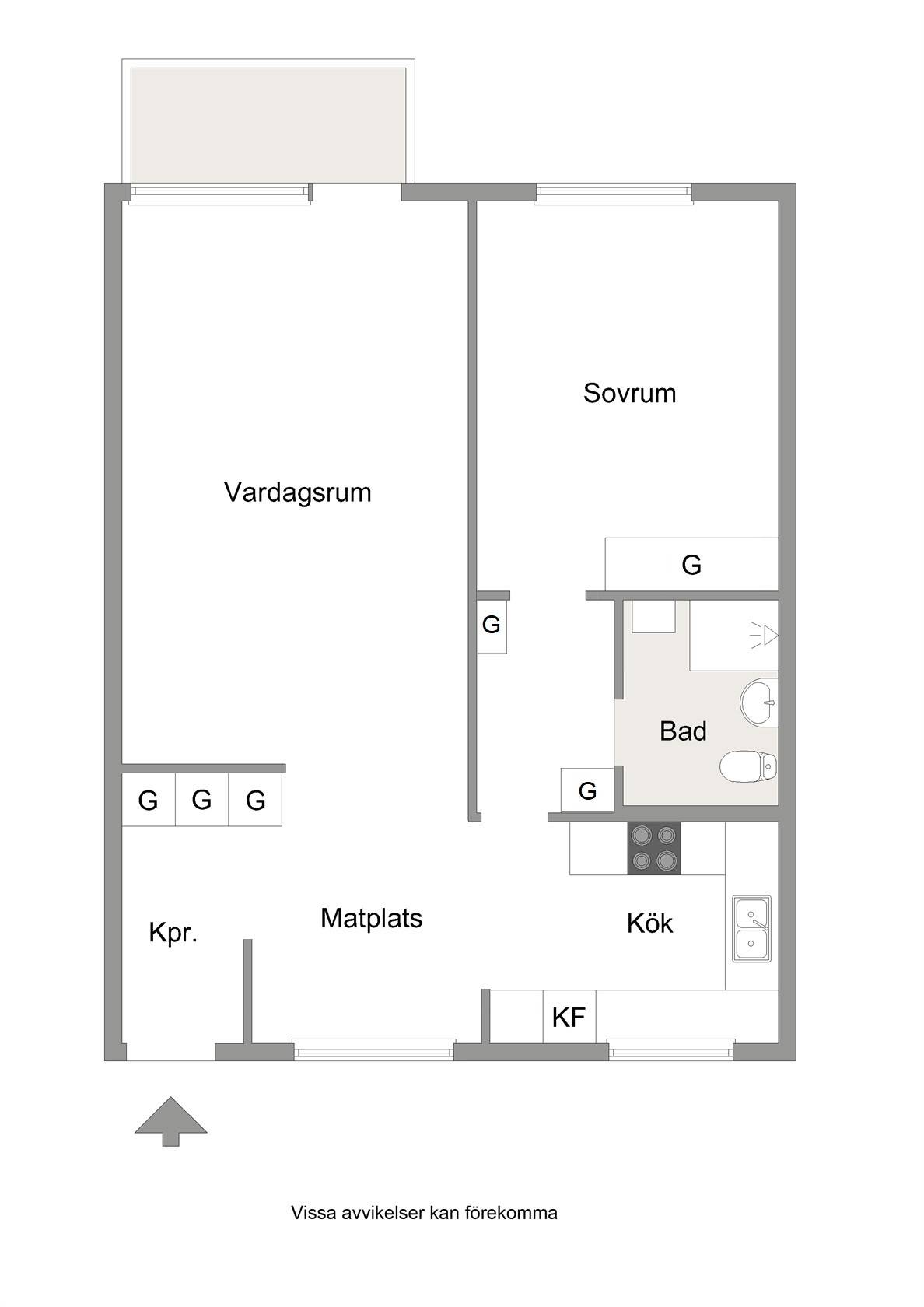 2 rum Lägenhet på Promenaden 11 Barrsätra Sandvikens kommun - bild 21