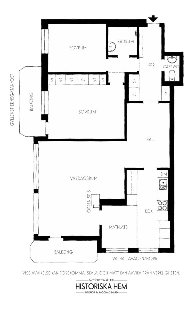 3 rum Lägenhet på Gyllenstiernsgatan 19, 3 tr Östermalm Stockholms kommun - bild 40