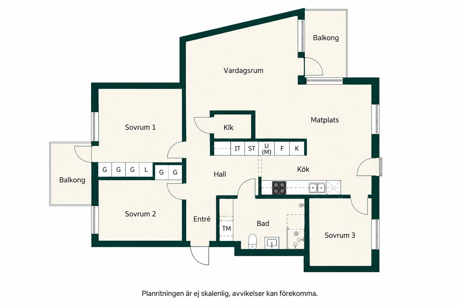 4 rum Lägenhet på Fredsborgsgatan 2, 5 tr Liljeholmskajen Stockholms kommun - bild 27