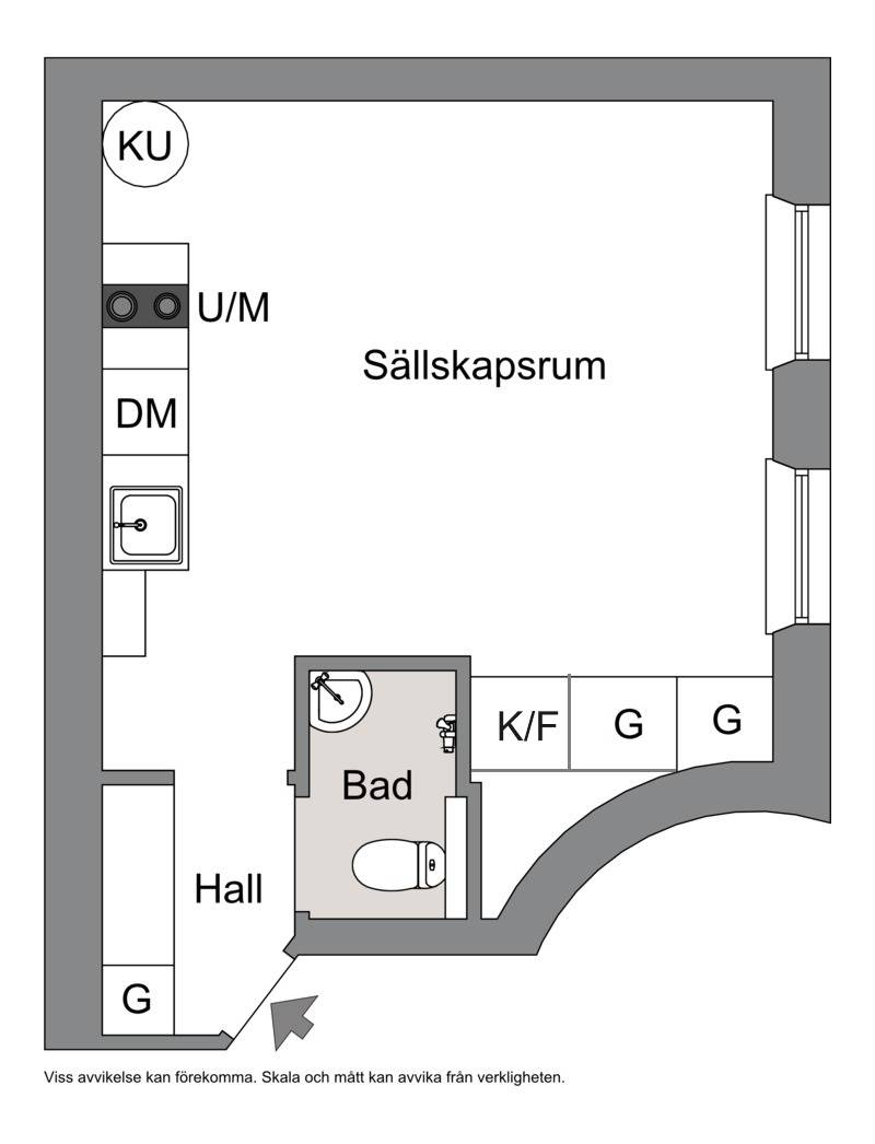 1 rum Lägenhet på Frejgatan 25 A Vasastan Stockholms kommun - bild 20