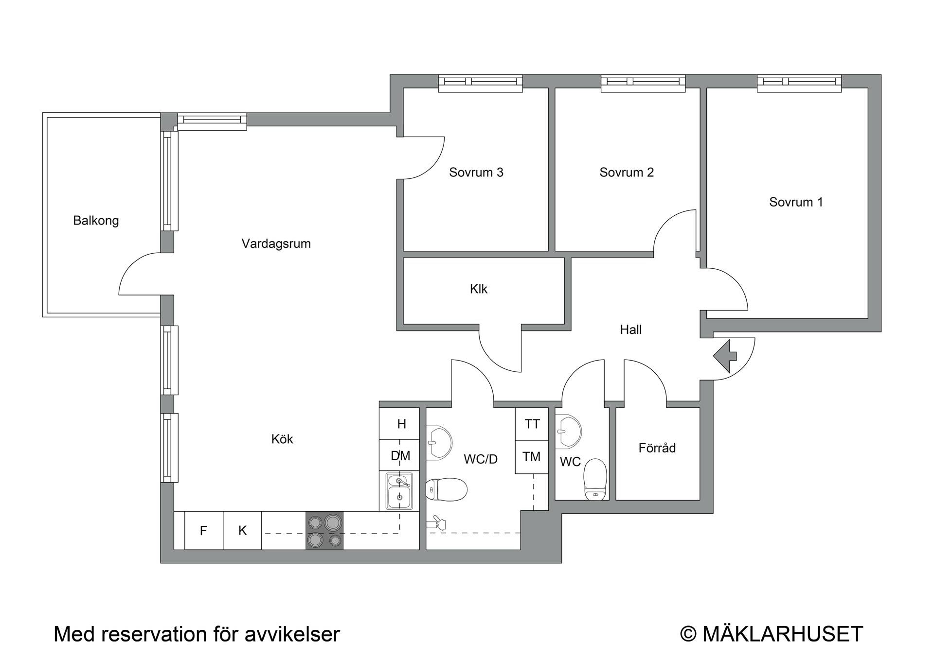 4 rum Lägenhet på Fredsgränd 7 Centrala Sundbyberg Sundbybergs kommun - bild 10