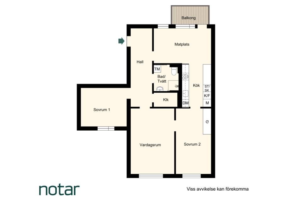 3 rum Lägenhet på Ankdammsgatan 8 Skytteholm Solna kommun - bild 23