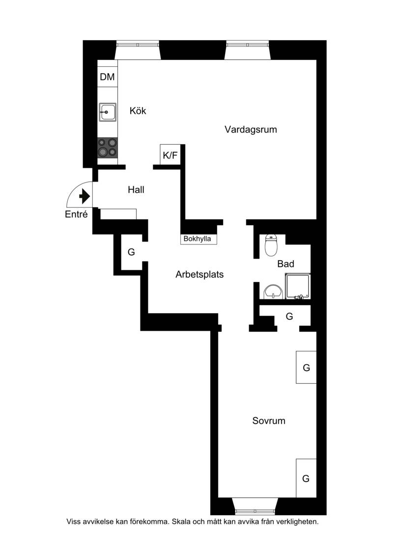 2.5 rum Lägenhet på Torsgatan 73 Vasastan Stockholms kommun - bild 19