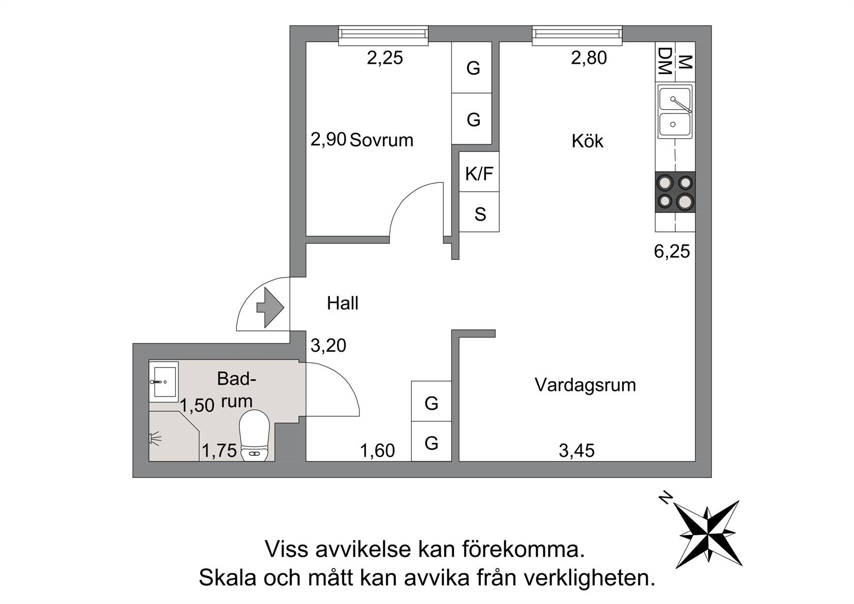 2 rum Lägenhet på Blandsädesgatan 8B Bifrost Mölndals kommun - bild 5