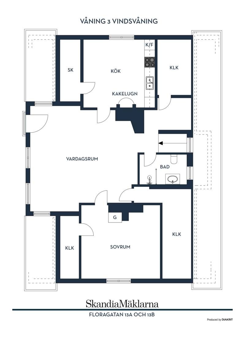 Övrig på Floragatan 13A och 13B Centralt Motala kommun - bild 31