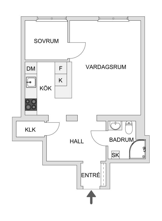 2 rum Lägenhet på Götgatan 90B Södermalm - Skanstull Stockholms kommun - bild 26