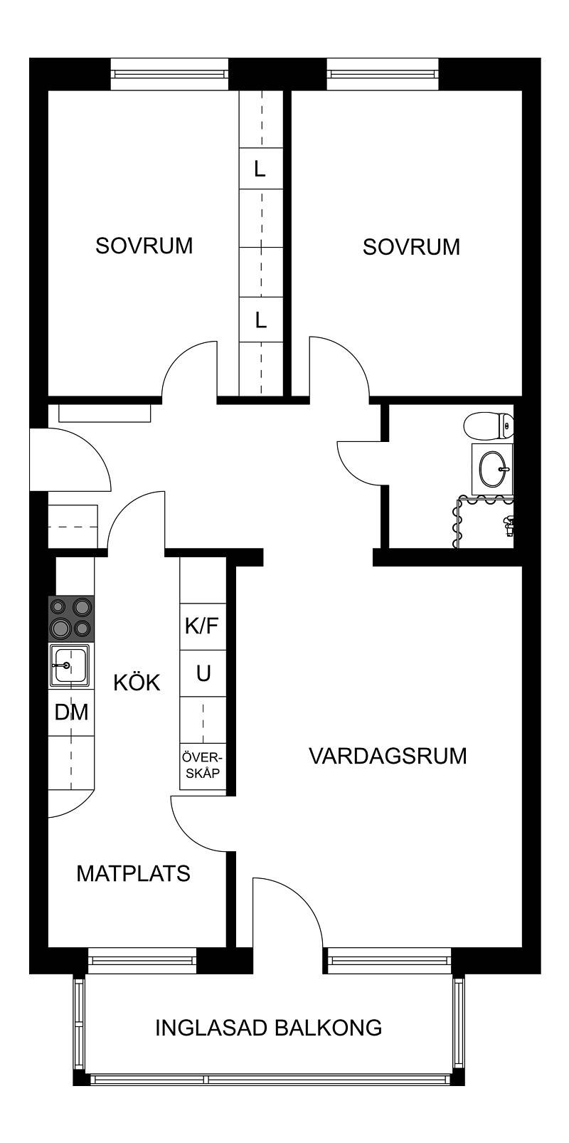 3 rum Lägenhet på Hagagatan 19 B Karlstads kommun - bild 22