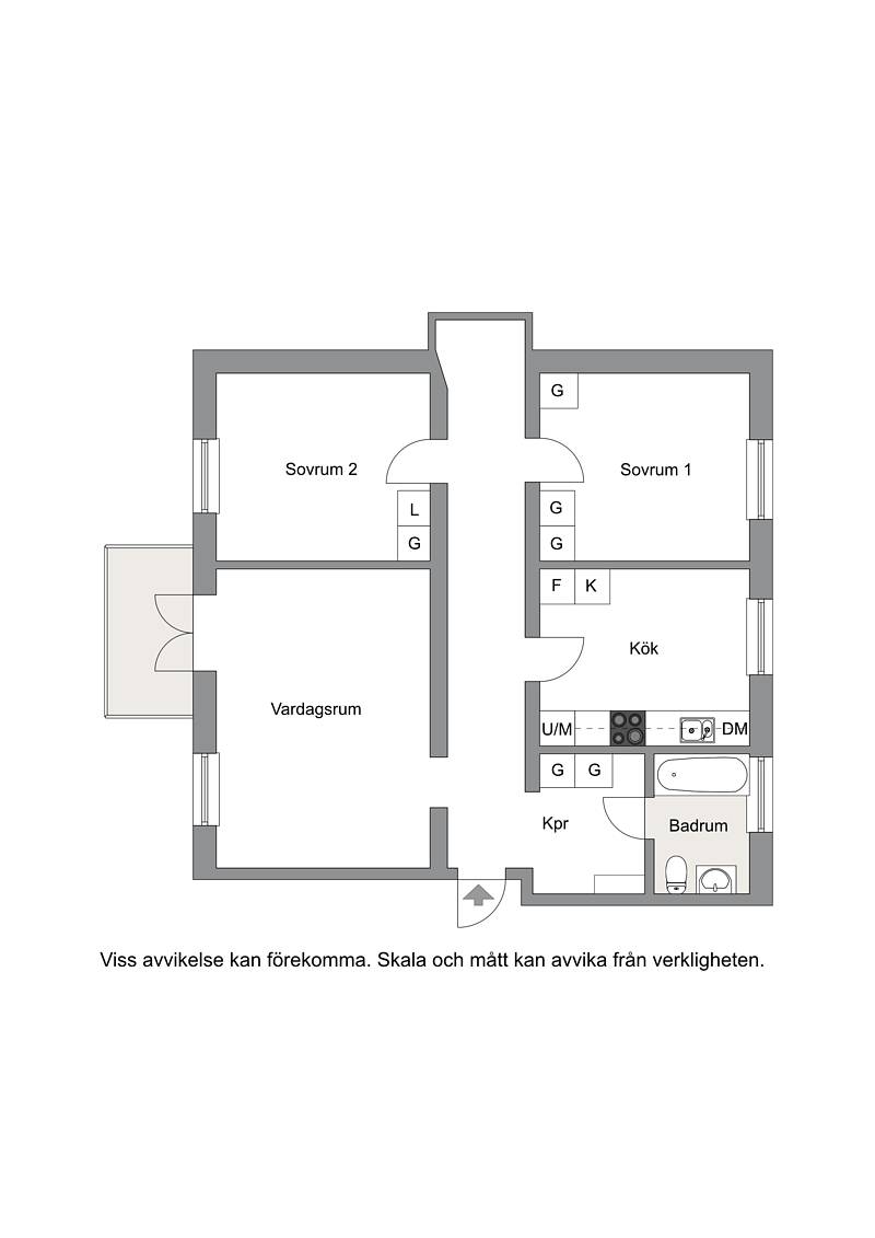 3 rum Lägenhet på Annebovägen 5B Annebo Karlskrona kommun - bild 17