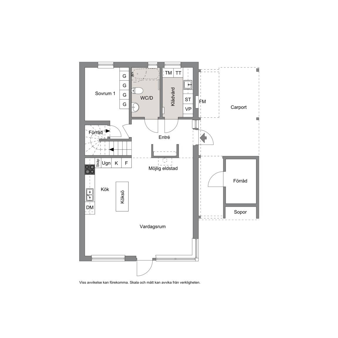 6 rum Villa på Isälvsvägen 22 Mörtnäs Värmdö kommun - bild 44
