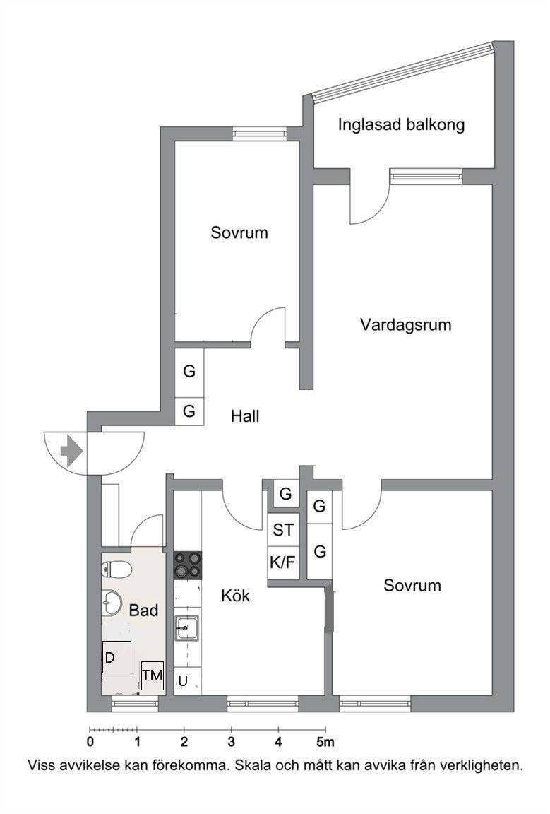 3 rum Lägenhet på Prostgatan 13A Gamla Staden Lidköpings kommun - bild 21