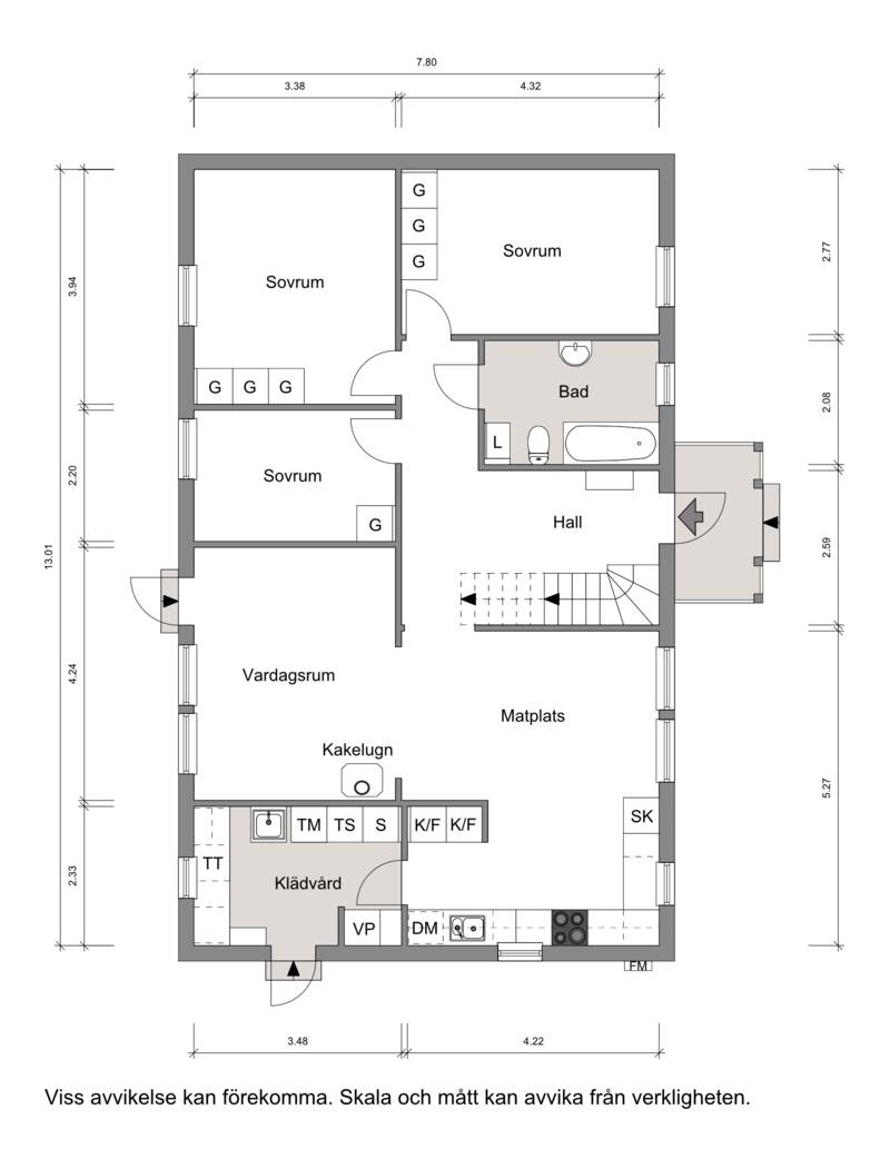 7 rum Villa på Vaktelvägen 6 Sjöberg Sollentuna kommun - bild 38